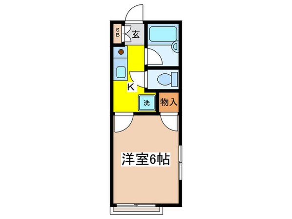 スペ－スビ－ダ２１の物件間取画像